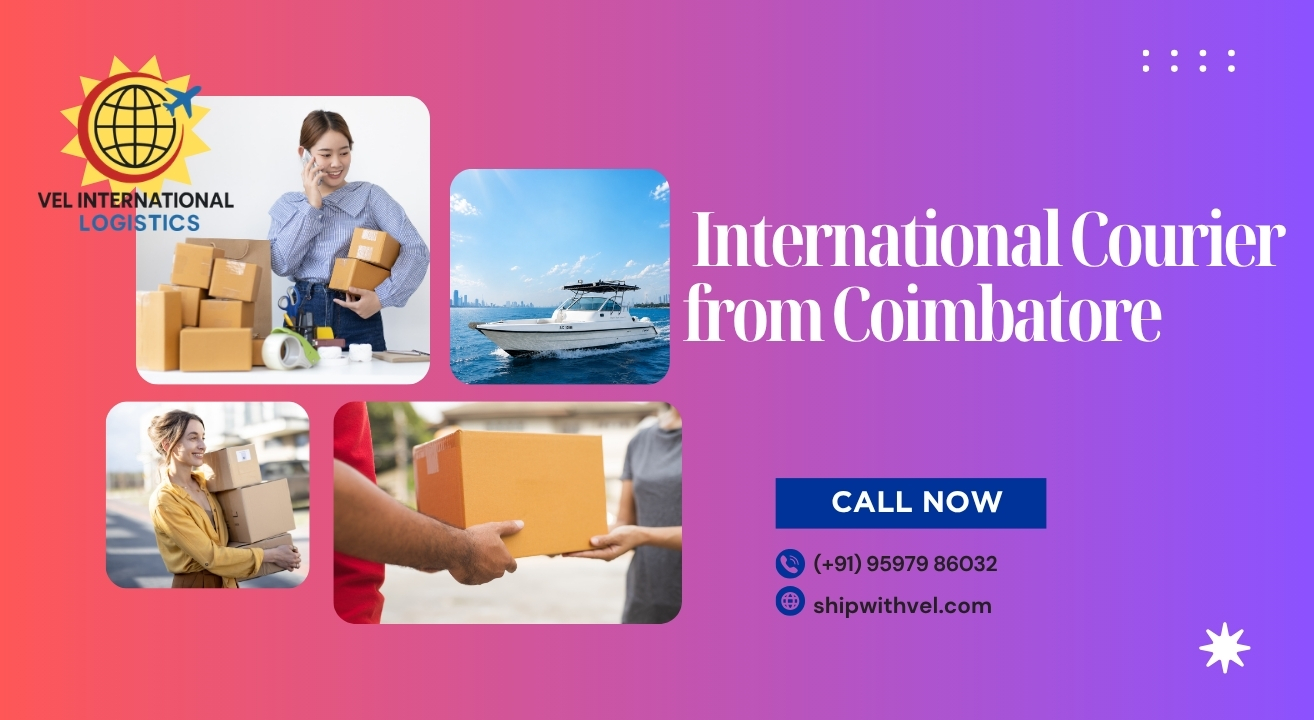 International Courier from Coimbatore