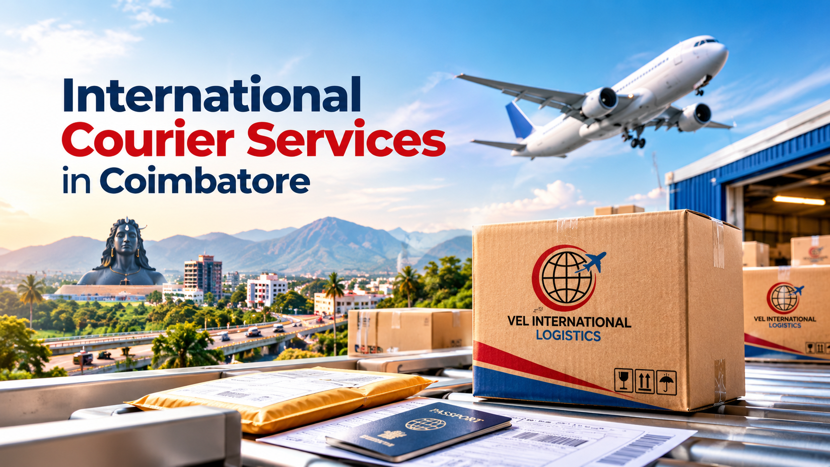 International Courier Services in Coimbatore