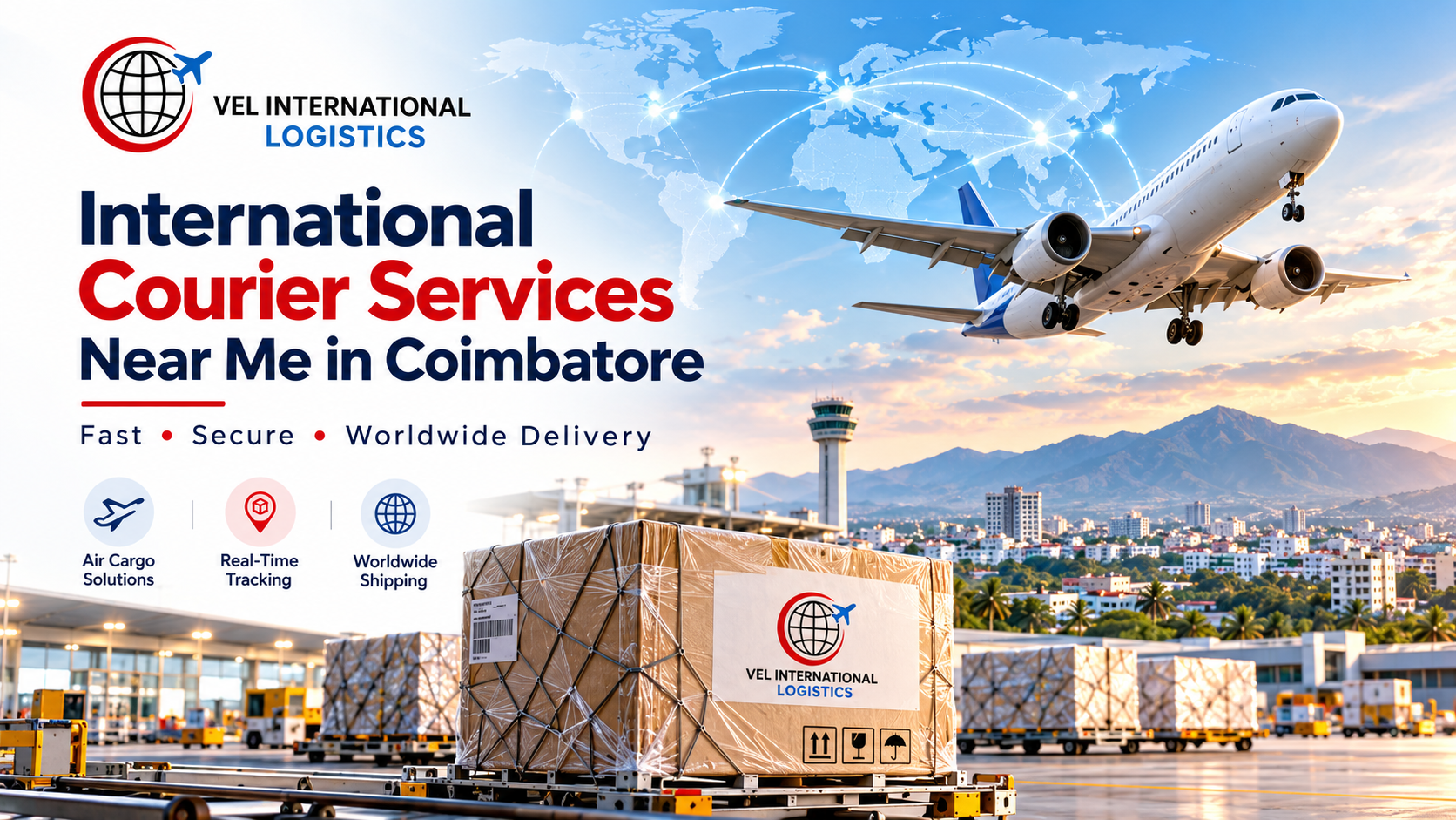 International Courier Services Near Me in Coimbatore